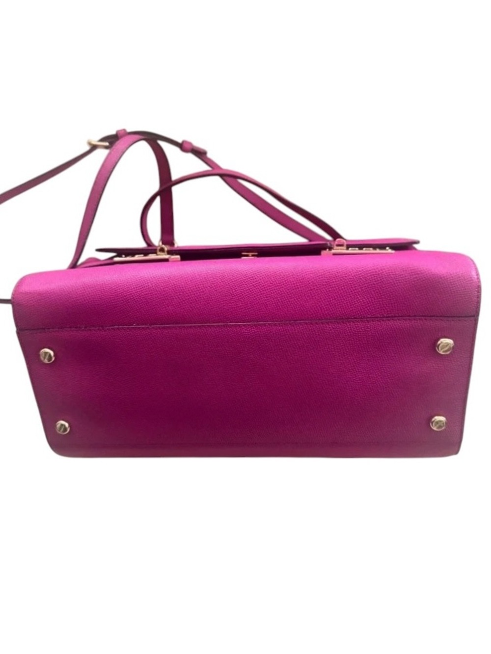 Henri Bendel Pebbled Leather Uptown Satchel/Crossbody NWOT - Picture 5 of 11